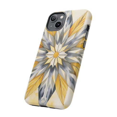 Sunshine Bloom Mosaic - Impact Resistant Phone Case